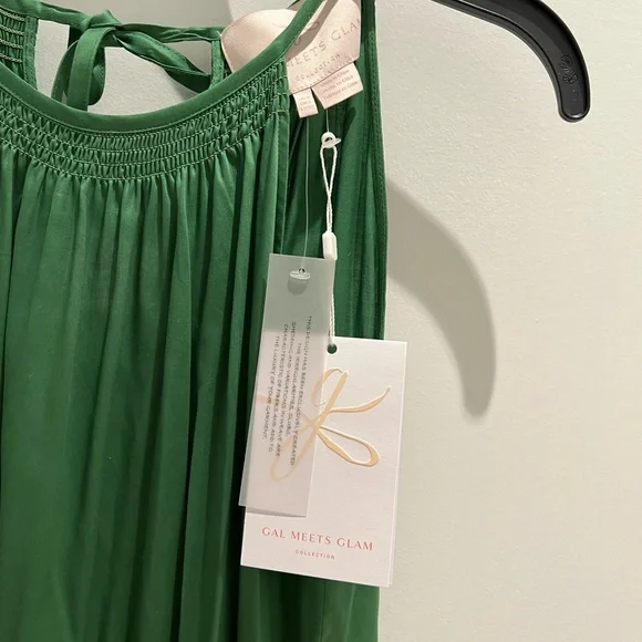 Gal Meets Glam Green Maxi Dress - Picture 4 of 8